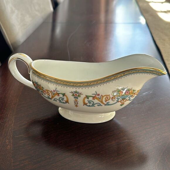 AYNSLEY Henley Gravy Ladle Bone China - Picture 2 of 6